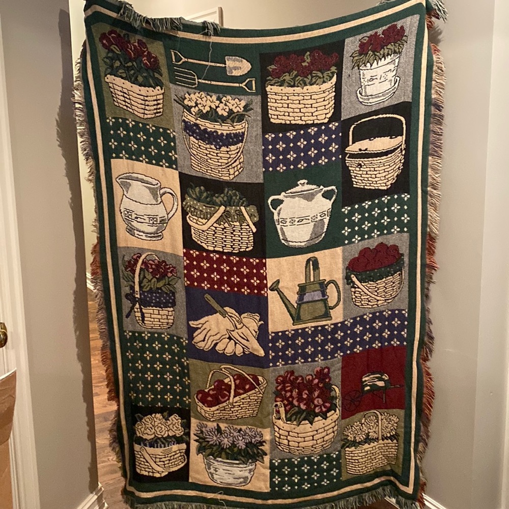Longaberger blanket